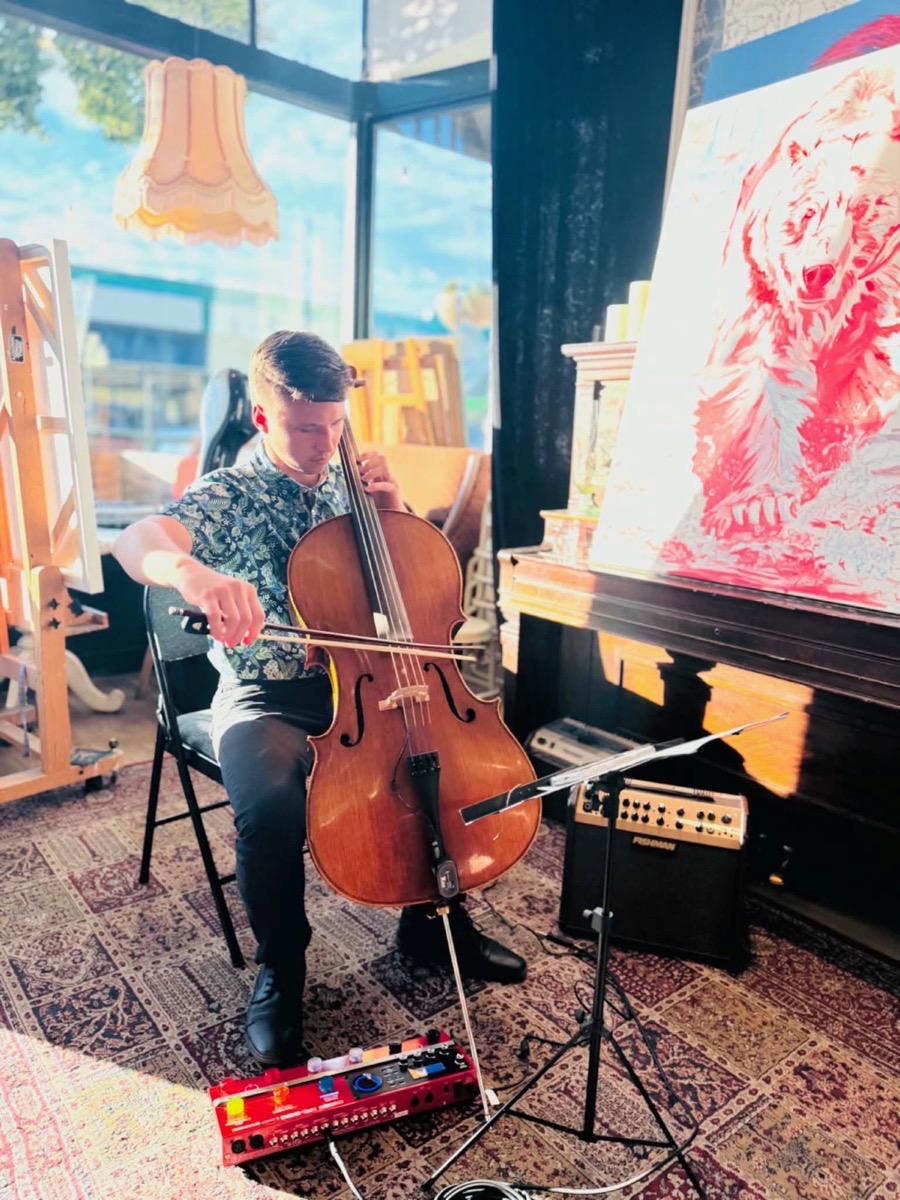 Where the cello plays now